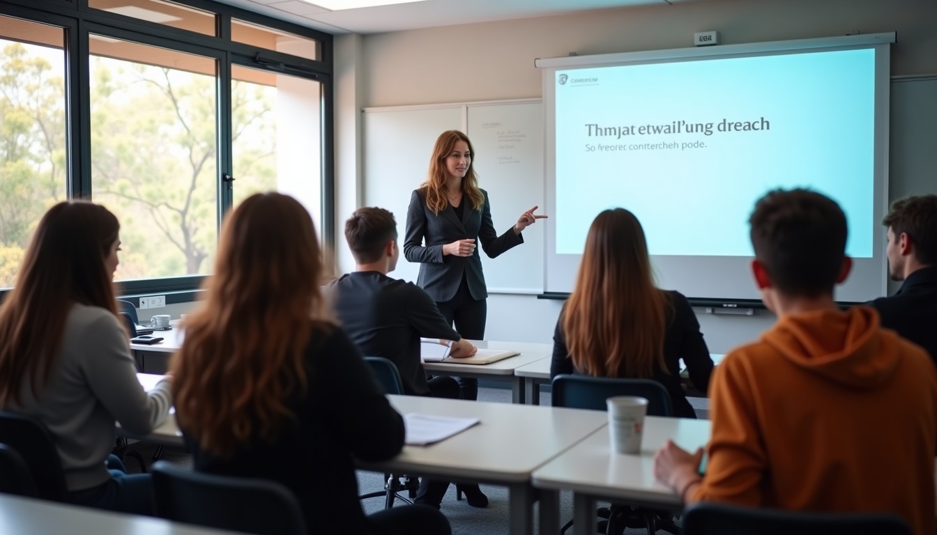 Dutch language class at ANU