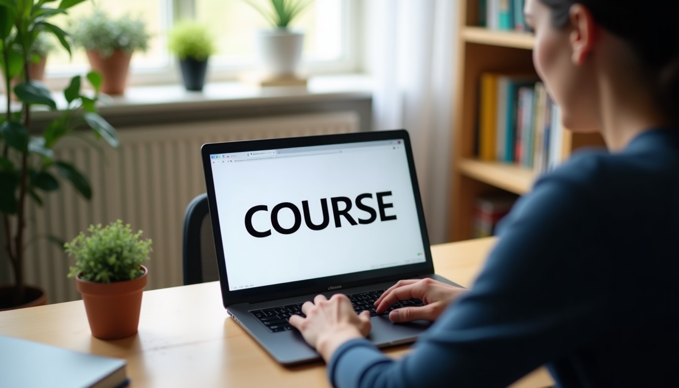 Online learning setup