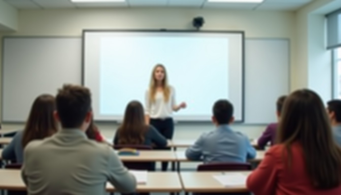 Language classroom