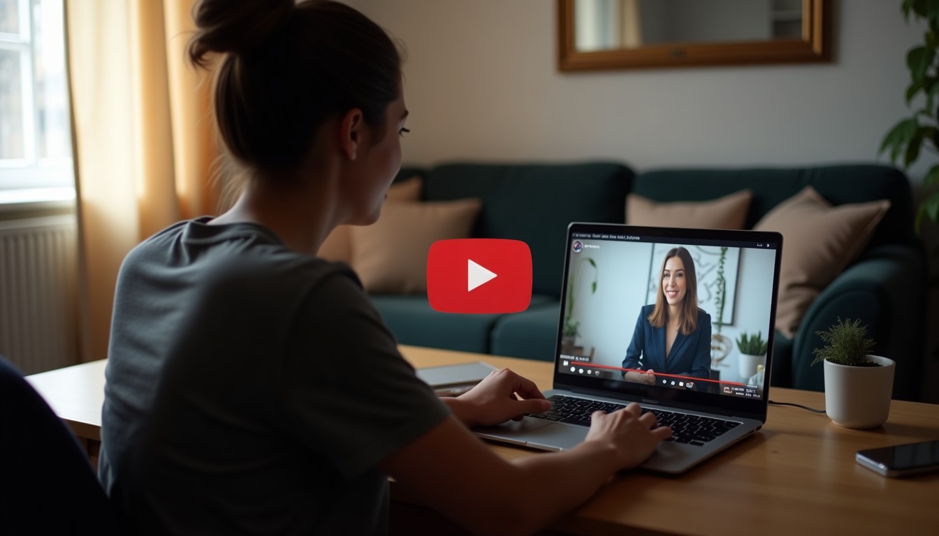 Person learning Dutch at home