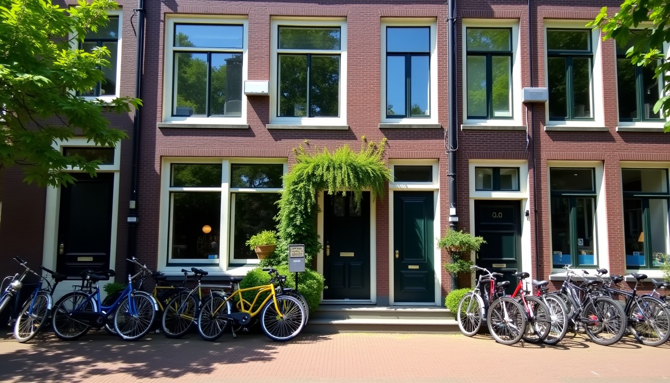 A Dutch canal house