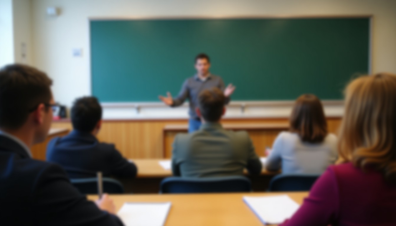 University classroom