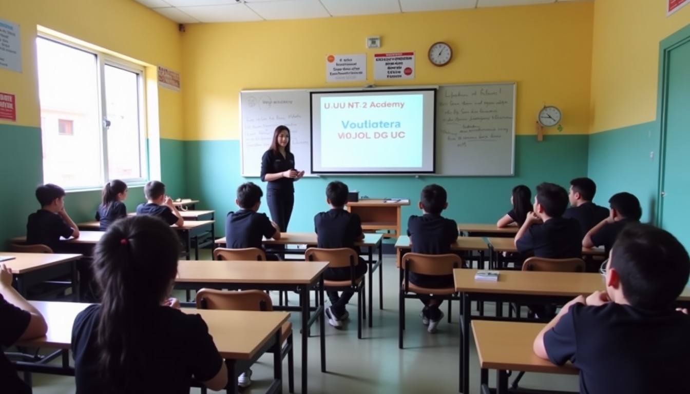 VU-NT2 Academy classroom